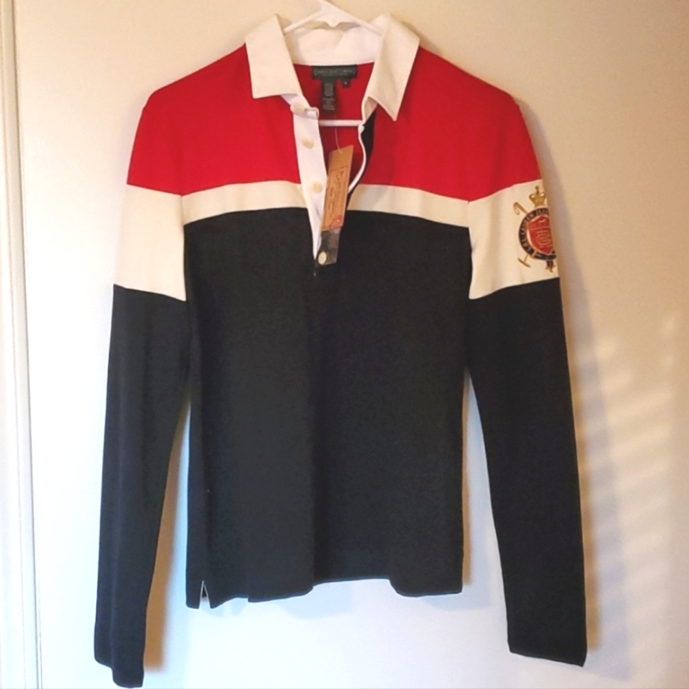 RALPH LAUREN Jeans Co. Polo Top